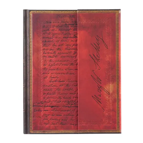 Paperblanks Caiet Shelley Frankenstein, Ultra, linii late, copertă tare, 72 coli