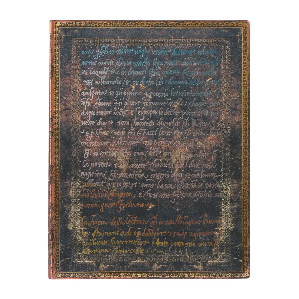 Paperblanks Caiet Michelangelo, Ultra, liniatura lată, copertă moale, 88 file