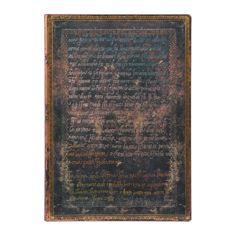 Carnet Paperblanks Michelangelo, Midi, copertă moale, 88 file