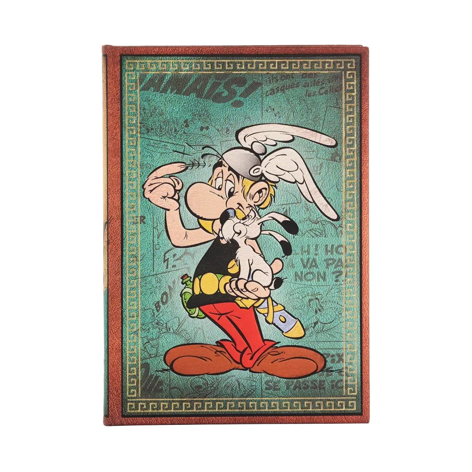 Caiet Paperblanks Asterix the Gaul, Midi, liniat, copertă tare, 72 file