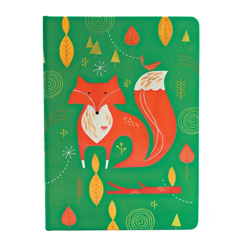 Paperblanks Caiet Mister Fox, Midi, dictando, copertă tare, 88 file