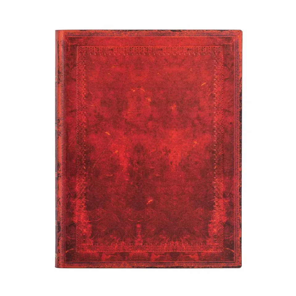 Paperblanks Business planner Red Moroccan, Ultra, copertă moale, 112 file, pentru 2025