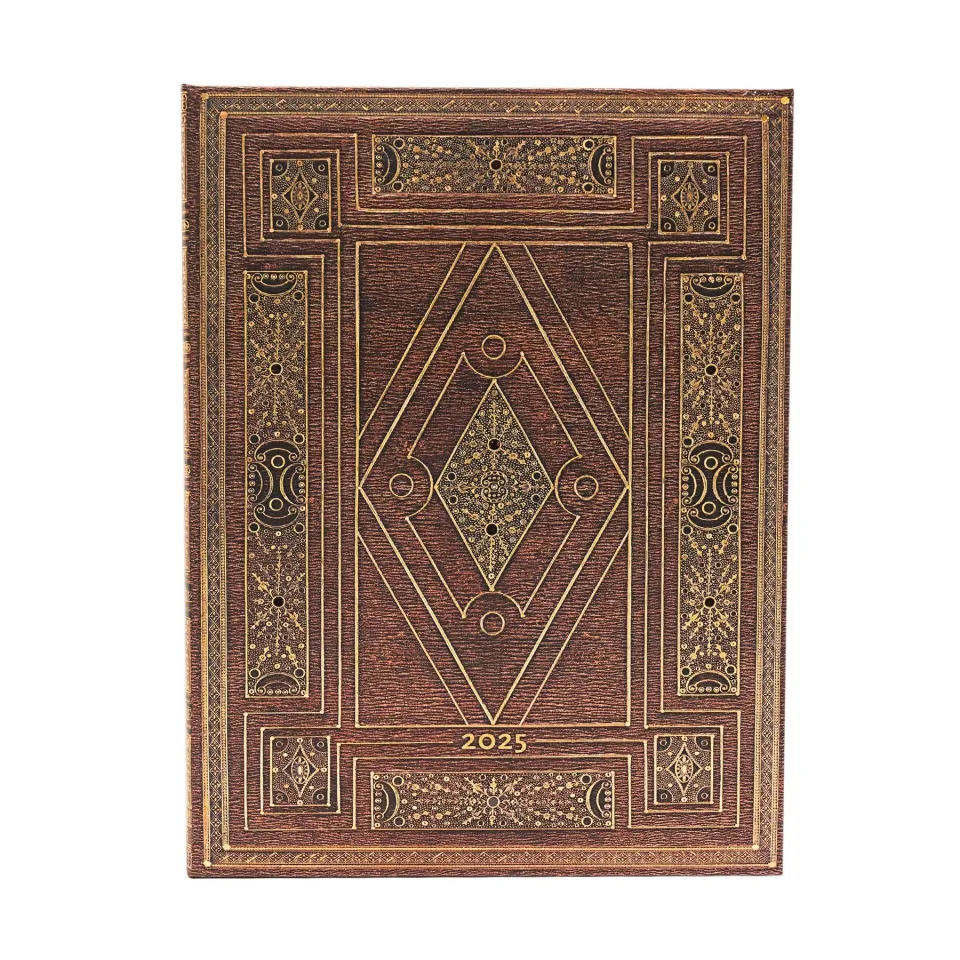 Planner Paperblanks First Folio, Ultra, Verso, copertă tare, 80 foi, pentru 2025