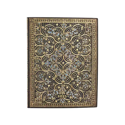 Paperblanks Planner Restoration, Ultra, 1 zi pe pagină, copertă moale, 216 foi, pentru 2025