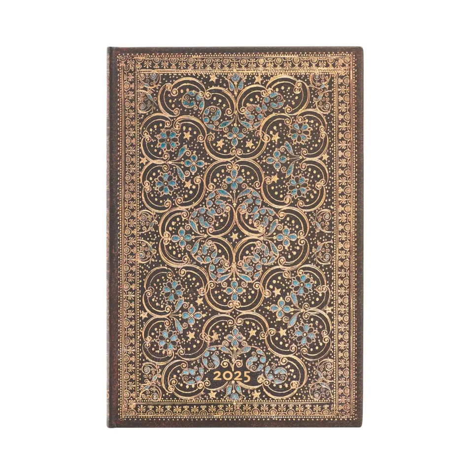 Paperblanks Planner Restoration, Mini, Verso, copertă tare, 80 file, pentru 2025