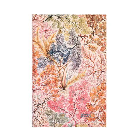 Paperblanks Planner Anemone, Midi, vertical, copertă tare, 80 file, pentru 2025
