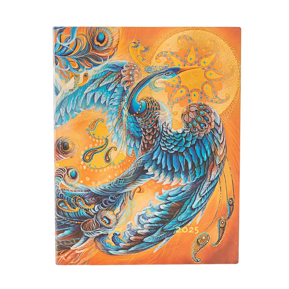 Paperblanks Planner Skybird, Ultra, vertical, copertă moale, 88 file, pentru 2025