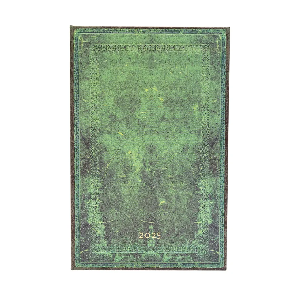 Paperblanks Planner Pacific Blue, Maxi, orizontal, copertă tare, 80 foi, pentru 2025