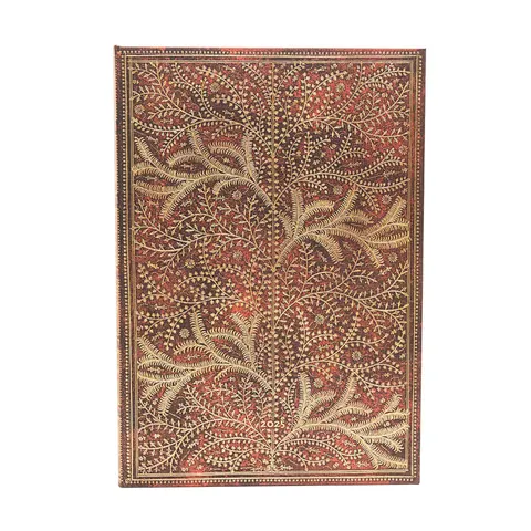 Paperblanks Planner Wildwood, Grande, vertical, copertă tare, 80 foi, pentru 2025