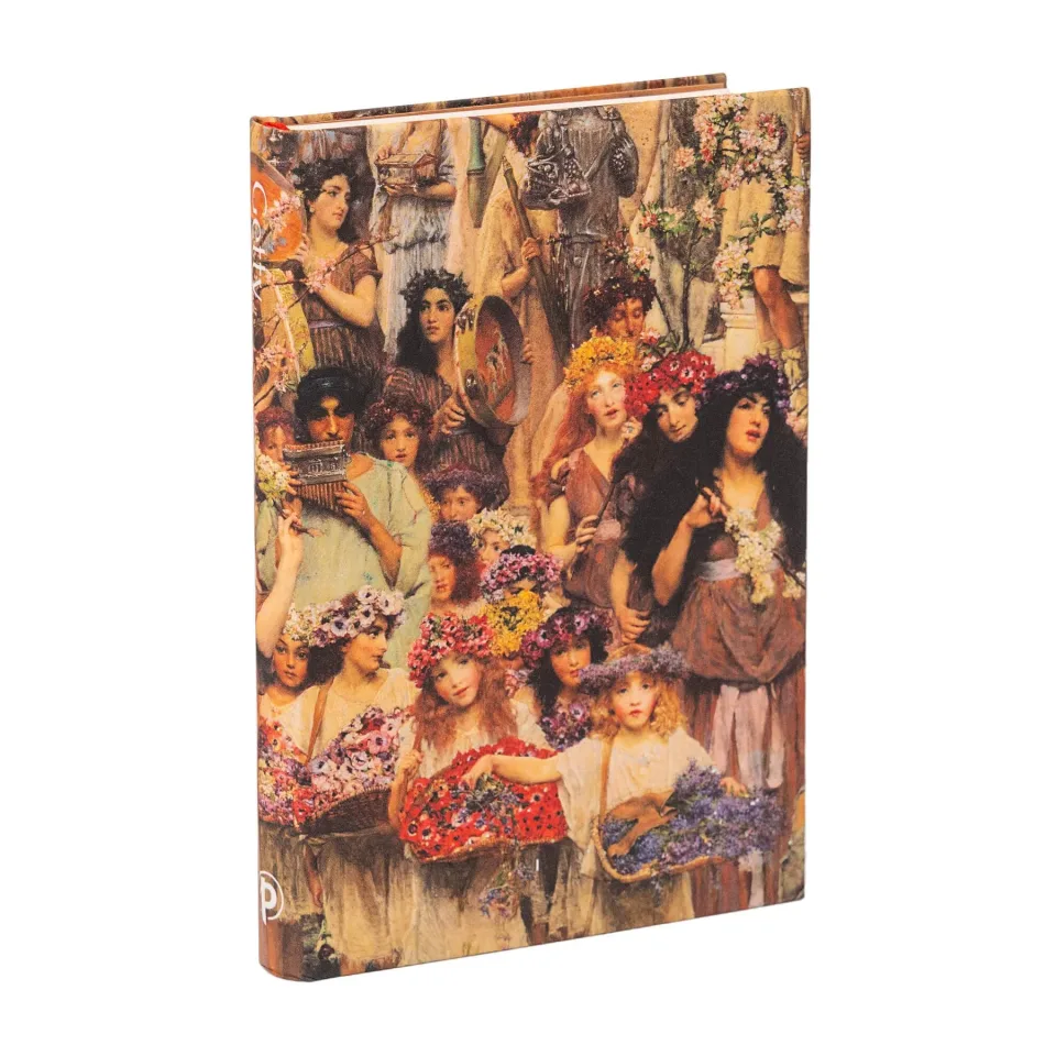 Paperblanks Caiet Spring, Mini, cu linii late, copertă tare, 88 file