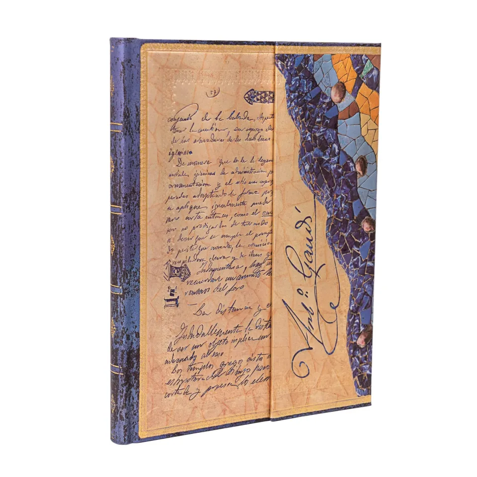 Paperblanks Caiet Gaudi, Ultra, fără linii, copertă tare, 72 file