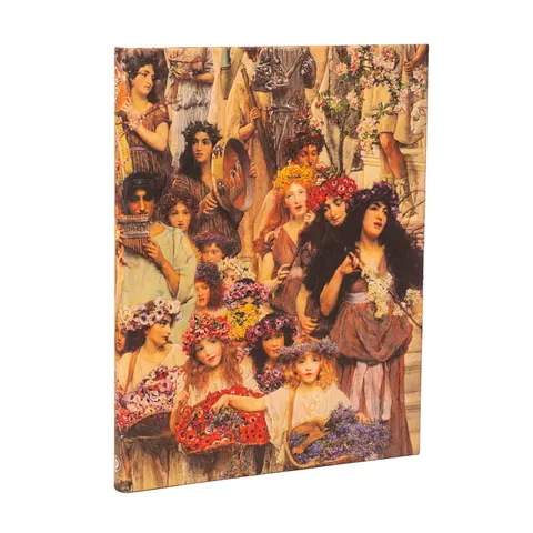 Paperblanks Caiet Spring, Ultra, fără linii, copertă tare, 72 file
