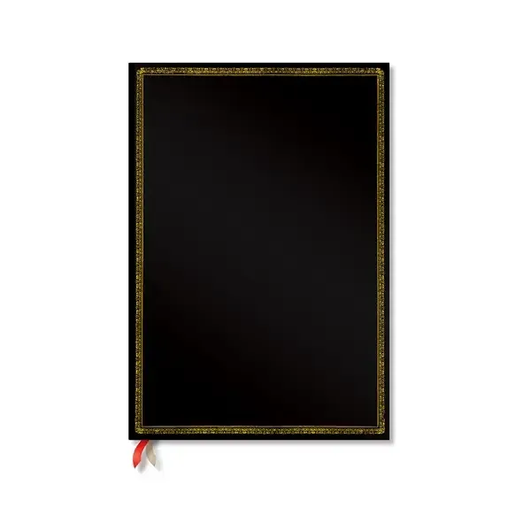 Paperblanks Caiet Black Edition, Grande, dictando, copertă tare, 64 file