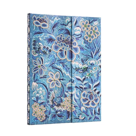 Caiet Paperblanks Blue Willow, Midi, copertă tare, 72 file