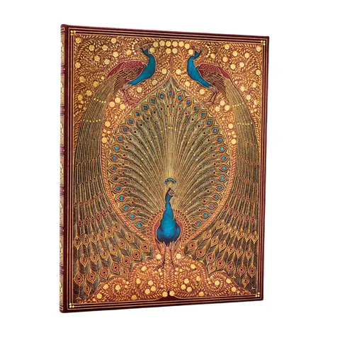 Paperblanks Caiet Hafiz's Peacocks, Ultra, copertă tare, 72 foi