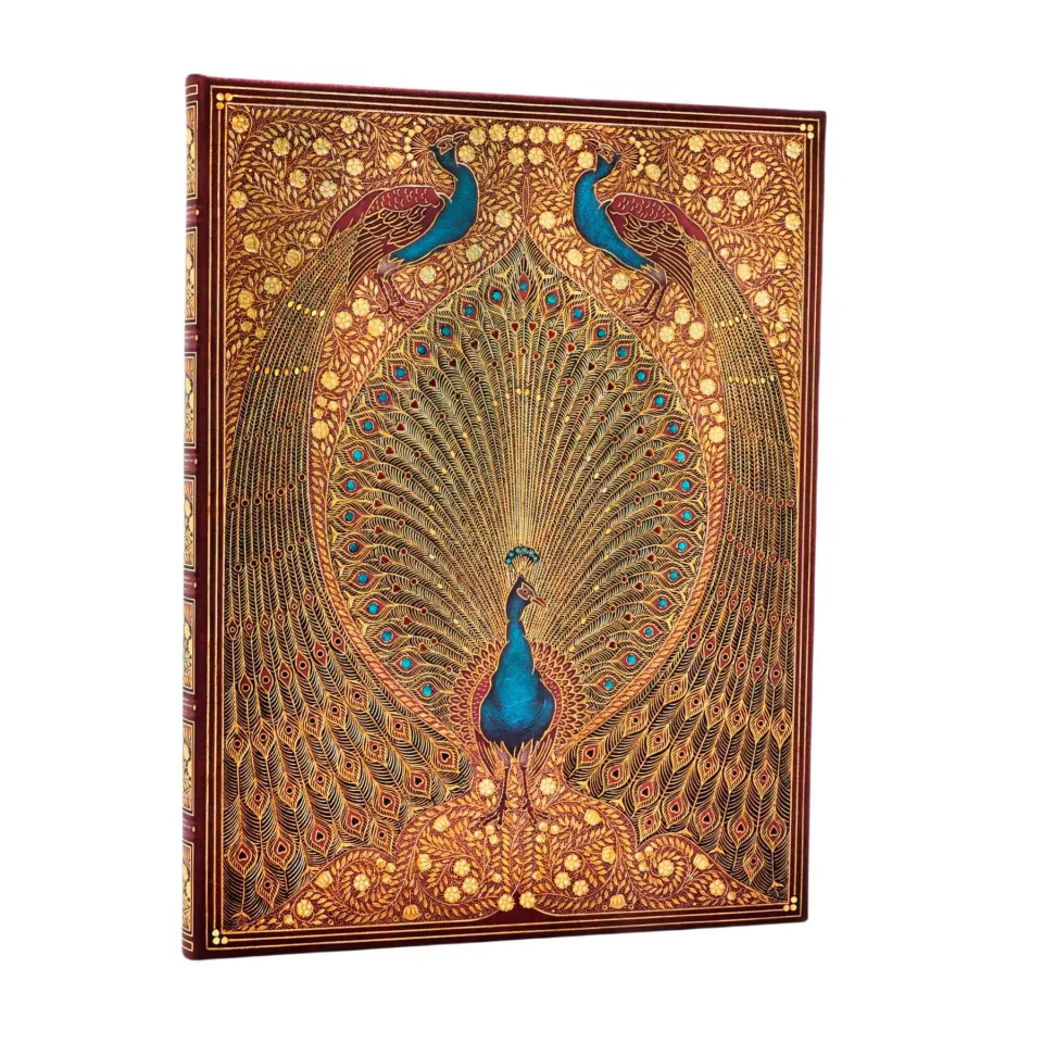 Paperblanks Caiet Hafiz's Peacocks, Ultra, copertă tare, 72 foi