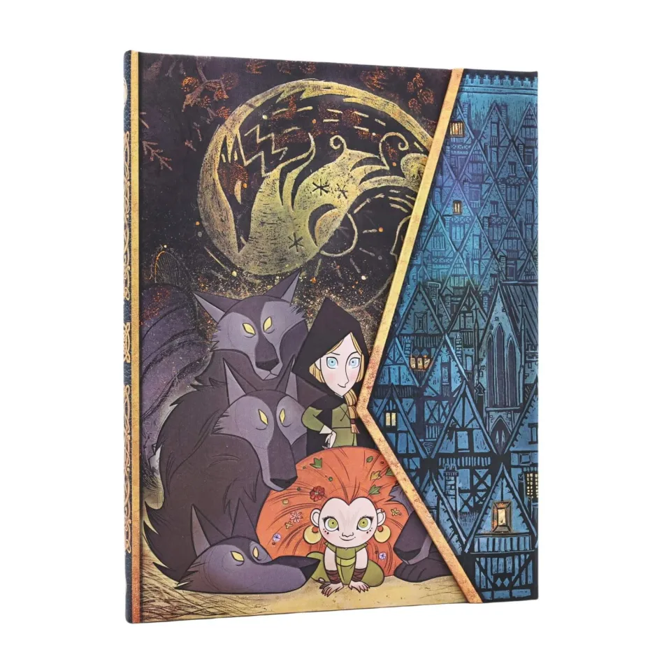 Paperblanks Caiet Wolf Walkers, Ultra, Copertă tare, 72 file