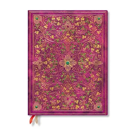 Paperblanks Planner Diamond Jubilee, Ultra, vertical, copertă tare, 104 foi, 2025–2026