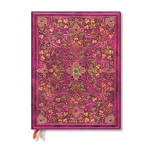 Paperblanks Planner Diamond Jubilee, Ultra, vertical, copertă tare, 104 foi, 2025–2026