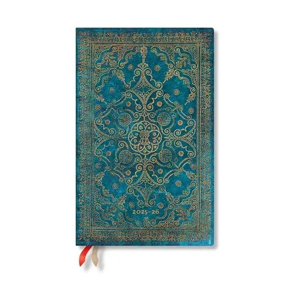 Paperblanks Planner Azure, Maxi, vertical, copertă moale, 112 foi, pentru 2025–2026