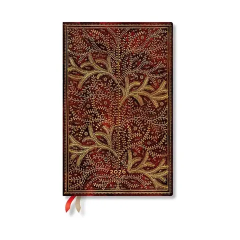 Paperblanks Planner Wildwood, Maxi, orizontal, copertă moale, 88 foi, pentru 2026