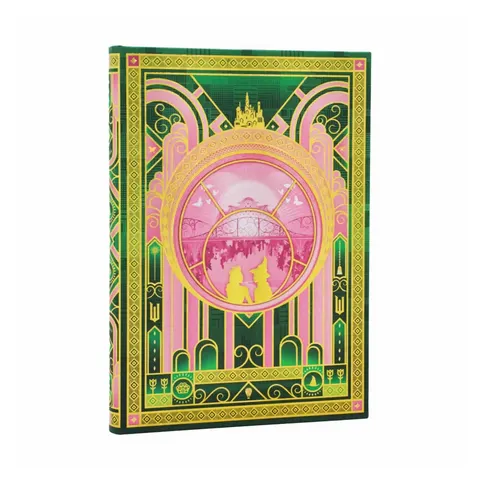 Paperblanks Caiet The magic of Wicked, Midi, cu linii late, copertă tare, 72 file