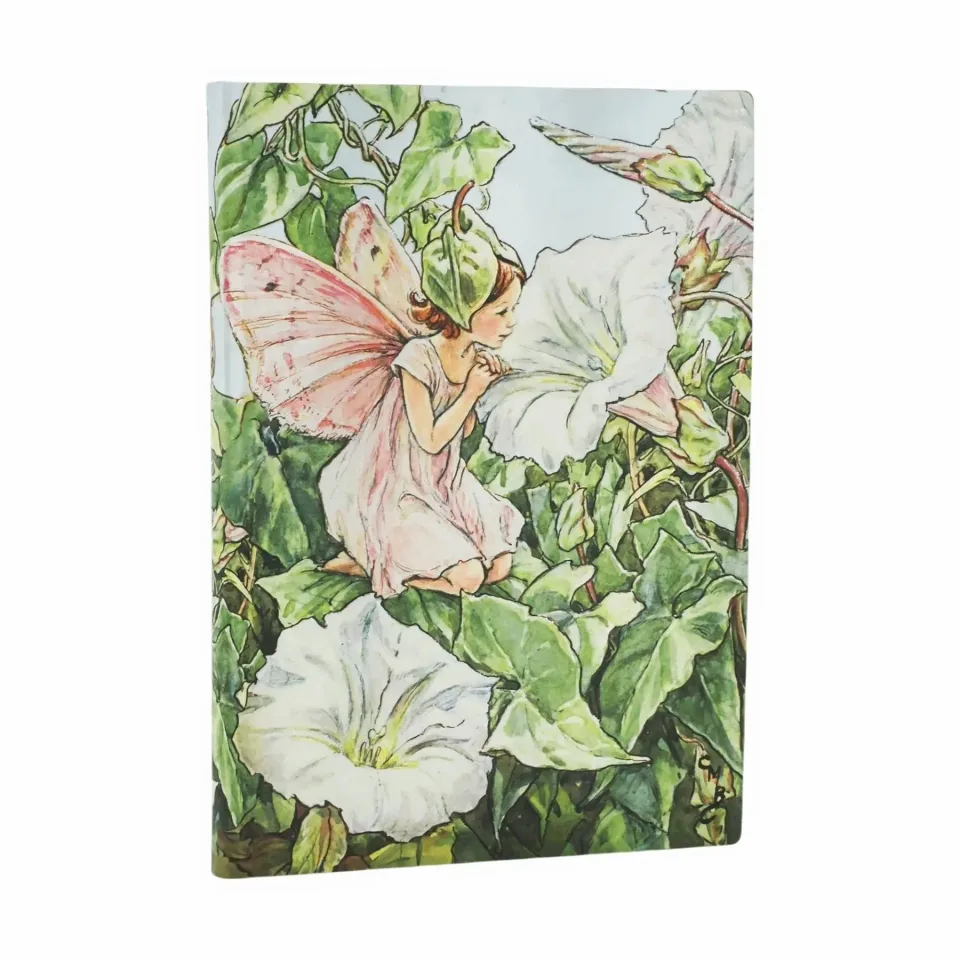 Paperblanks Journal Bindweed Fairy, Ultra, cu linii largi, copertă moale, 88 file