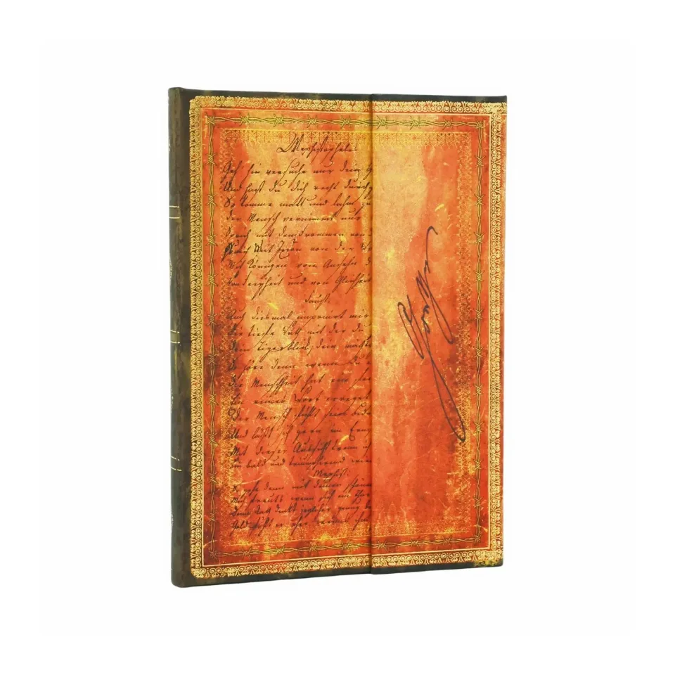 Paperblanks Jurnal Goethe Faust, Midi, fără linii, copertă tare, 72 file