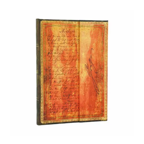 Paperblanks Journal Goethe Faust, Midi, linii late, copertă tare, 72 foi