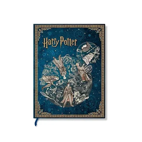 Paperblanks Jurnal Legends of Hogwarts, Mini, linii late, copertă tare, 88 foi