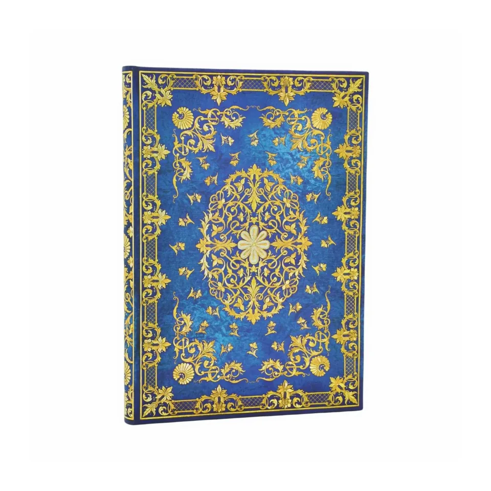 Paperblanks Caiet Silk Sky, Midi, fără linii, copertă tare, 72 file