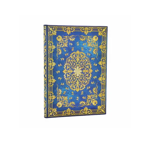Paperblanks Caiet Silk Sky, Mini, fără linii, copertă tare, 88 file