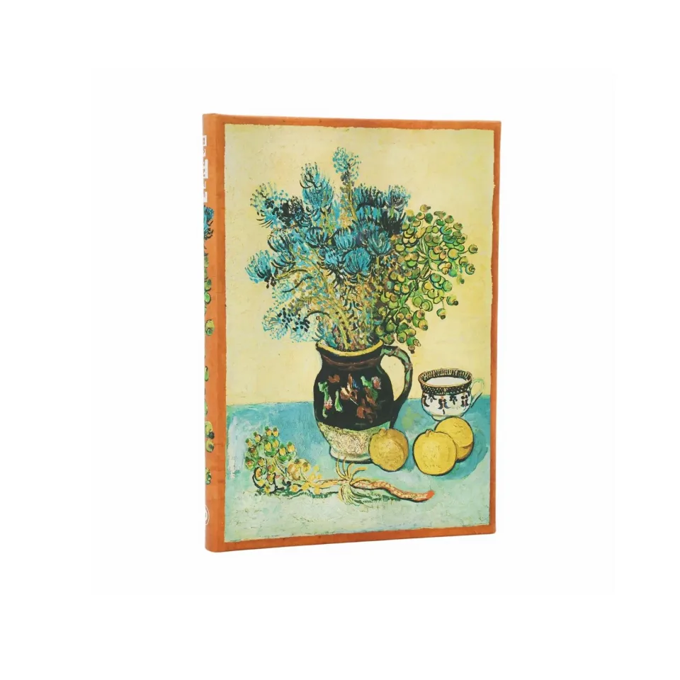 Jurnal Paperblanks Van Gogh Still Life, Mini, copertă tare, fără linii, 88 foi