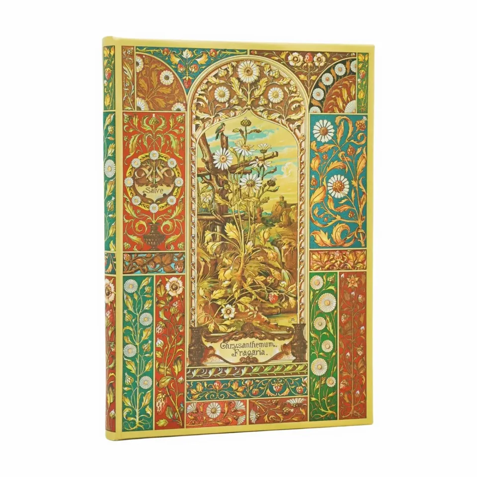Paperblanks Jurnal Viennese Fruit, Ultra, cu linii late, copertă tare, 72 foi