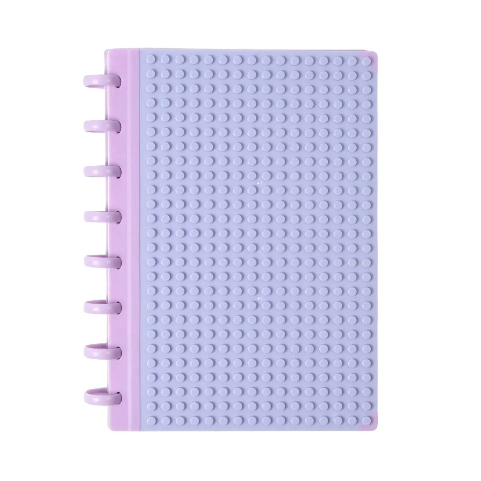 Sworld Bloc notes, A5, cu spirală, 80 file, mov