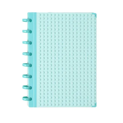 Sworld Bloc notes, A5, cu spirală, 80 file, albastru
