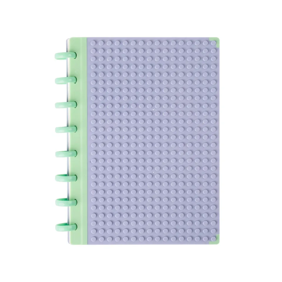 Carnet Sworld Block, B5, cu spirală, cu linii late, 80 file, mov