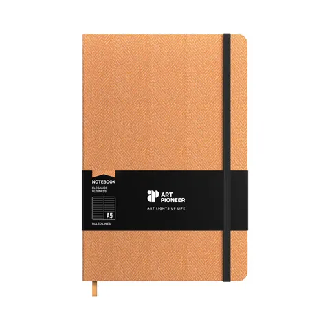 Art Pioneer Bloc notes Business, A5, copertă tare, 96 file, portocaliu