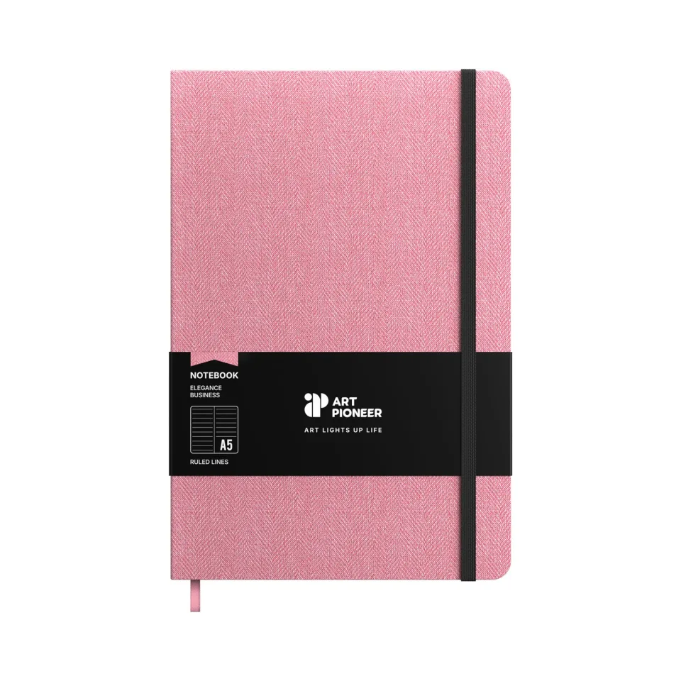 Art Pioneer Carnet de notițe Business, A5, copertă tare, 96 file, roz