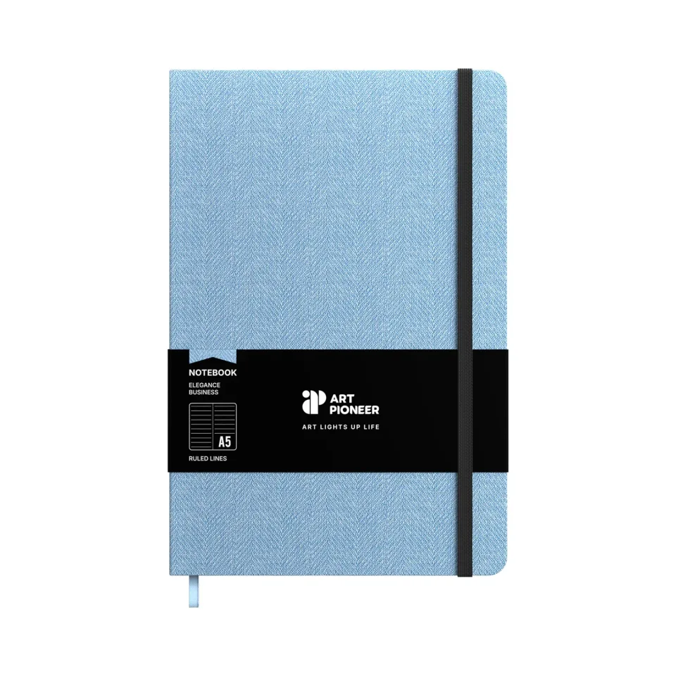Art Pioneer Bloc notes Business, A5, copertă tare, 96 file, albastru