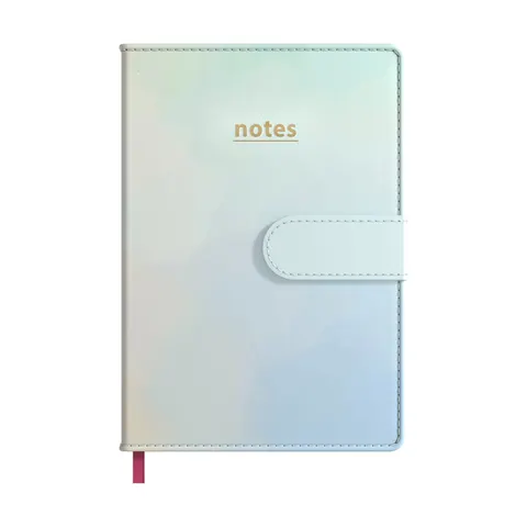 Bloc Notes Art Pioneer, A5, cu închidere magnetică, piele PU, 96 file, multicolor