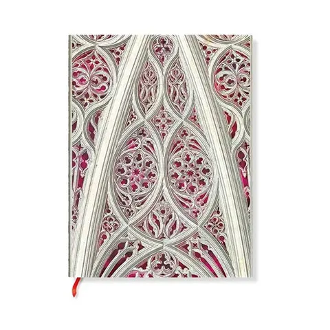 Paperblanks Duomo di Milano, Caiet Burgundy, Midi, copertă moale, 88 file
