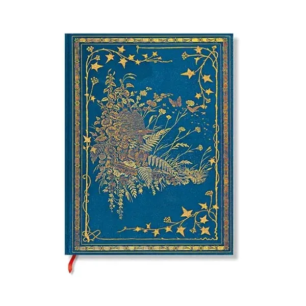 Caiet Paperblanks Les Papillons, Midi, liniatură largă, copertă tare, 72 foi