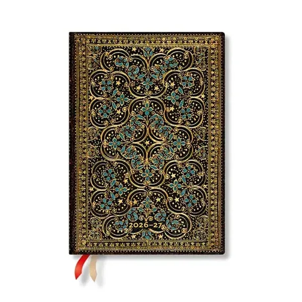 Paperblanks Planner Restoration, Midi, orizontal, copertă tare, 112 pagini, pentru 2026-2027