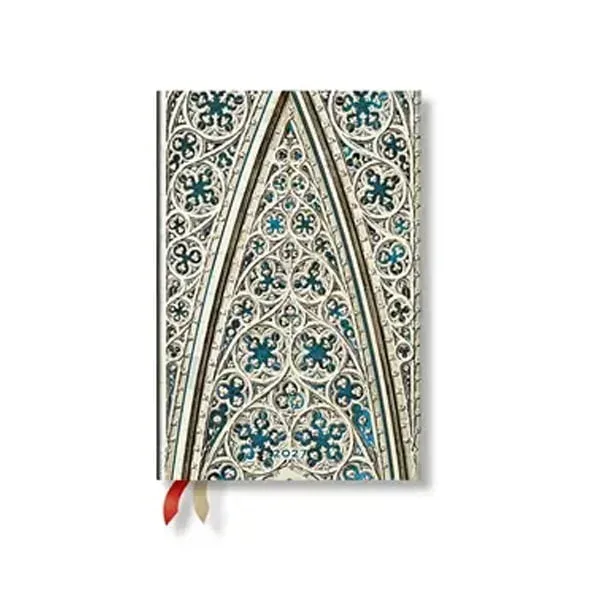 Paperblanks Planner Duomo di Milano, Mini, Verso, copertă tare, 88 pagini, pentru 2027