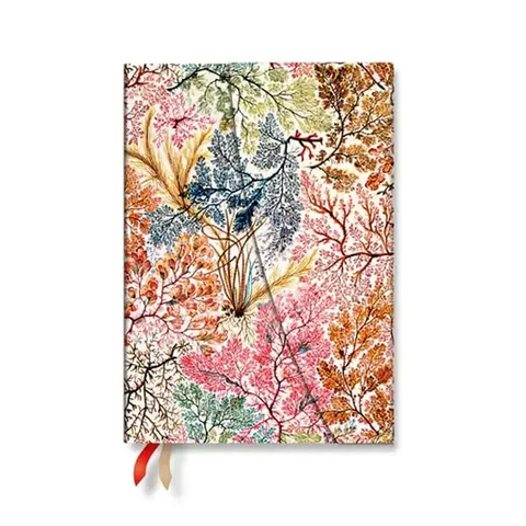 Paperblanks Planner Anemone, Midi, orizontal, copertă tare, 88 pagini, pentru 2027