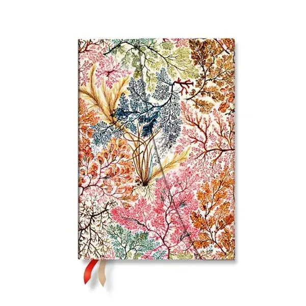 Paperblanks Planner Anemone, Midi, vertical, copertă tare, 88 pagini, pentru 2027