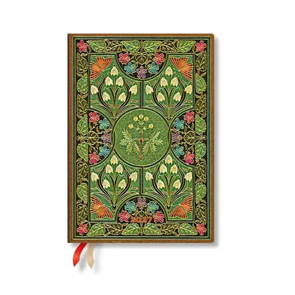 Paperblanks Planner Poetry in Bloom, Midi, vertical, copertă tare, 88 pagini, pentru 2027
