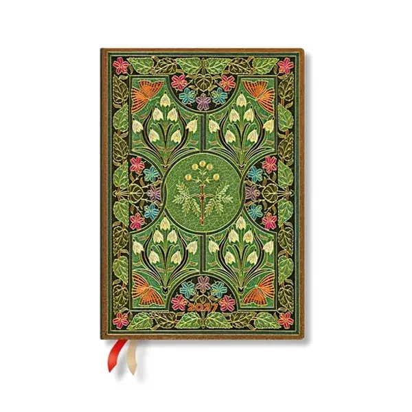 Paperblanks Planner Poetry in Bloom, Midi, Verso, copertă tare, 88 pagini, pentru 2027