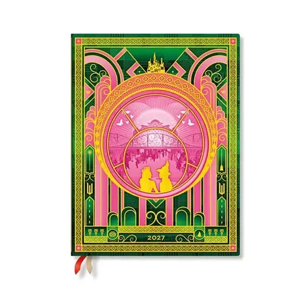 Paperblanks Planner The magic of Wicked, Ultra, orizontal, copertă tare, 88 pagini, pentru 2027